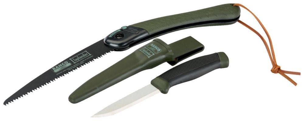 Набір BAHCO пилка складана та ніж (LAP-KNIFE)