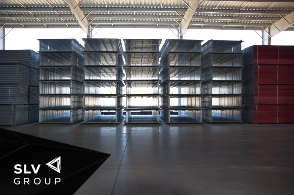 Rusztowanie Plettac, Nie używane, Drewniane podesty