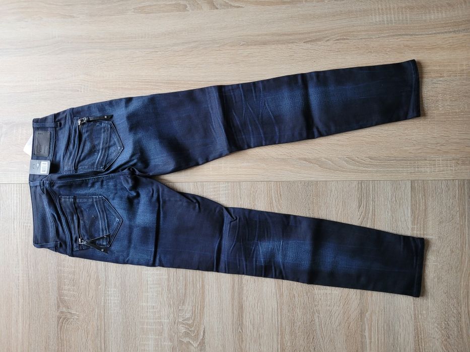 W27 L28 XS S G-Star Raw midge cody mid skinny spodnie damskie jeansy