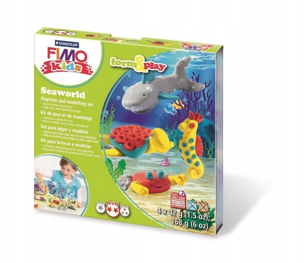 Zestaw Fimo Kids Form&play 4 X 42g Ocean