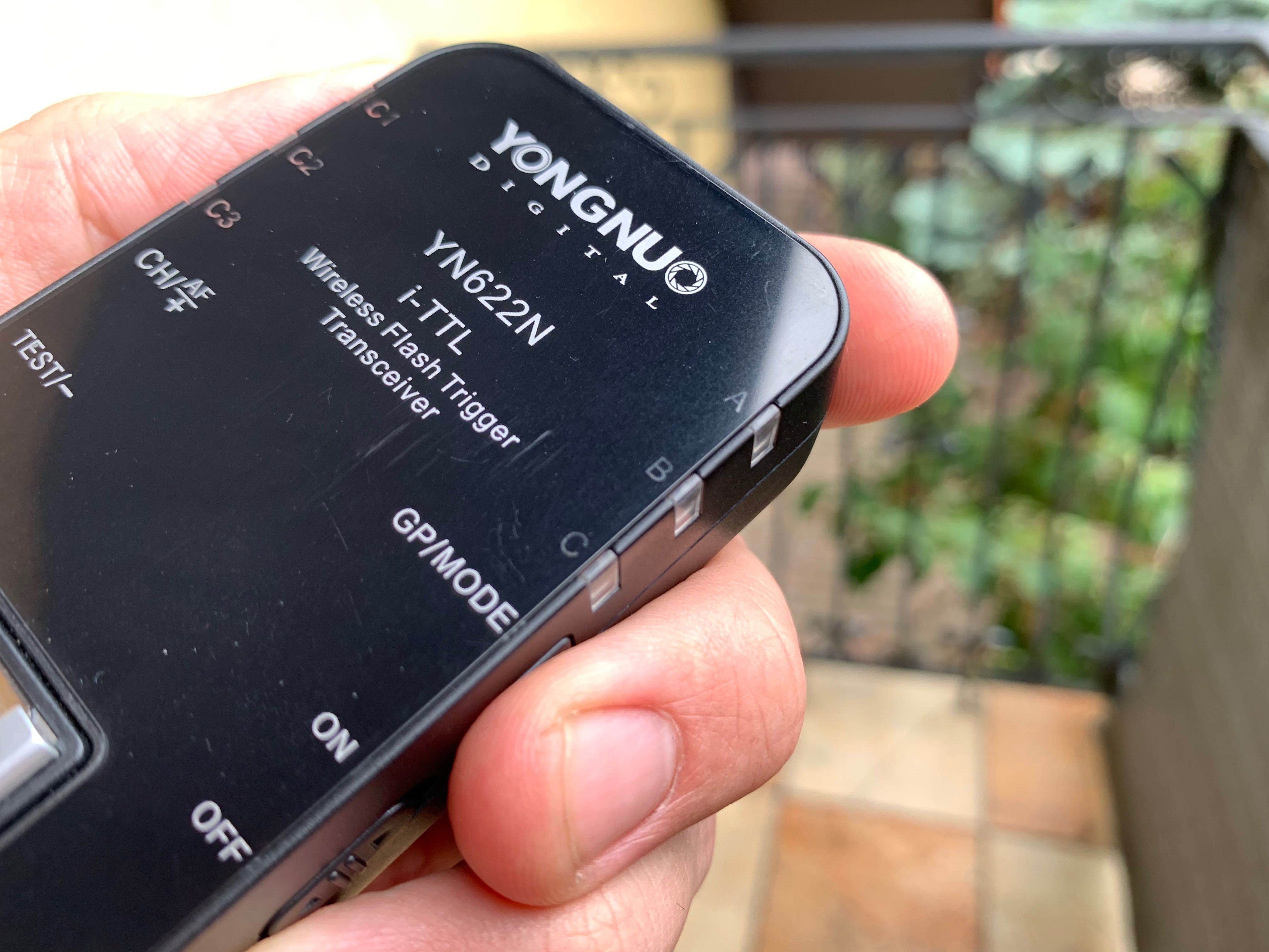 Zestaw Yongnuo YN622N do Nikona transmitter + 2 nadajniki/odbiorniki