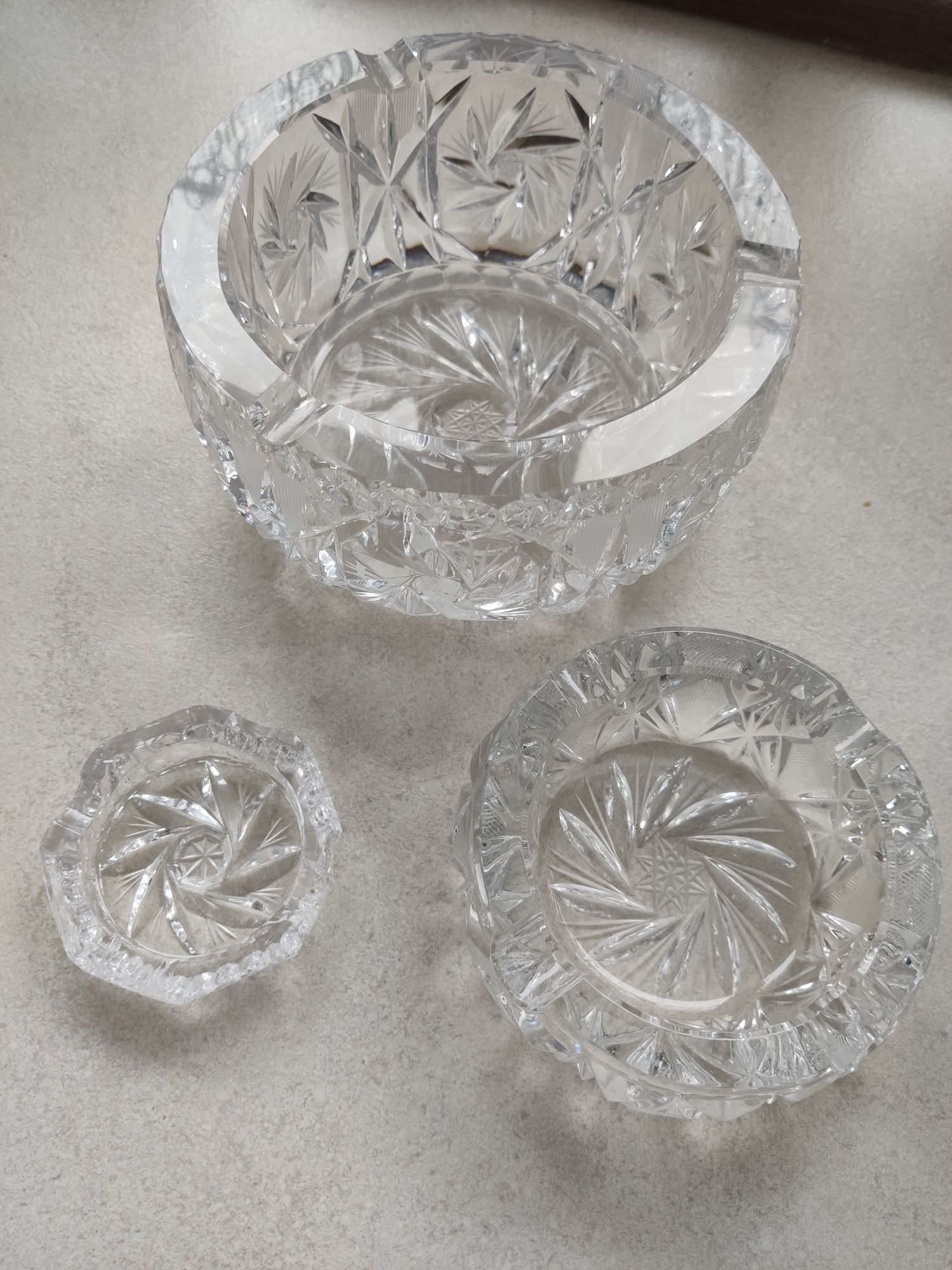 Zestaw kryształów / naczyń kryształowych