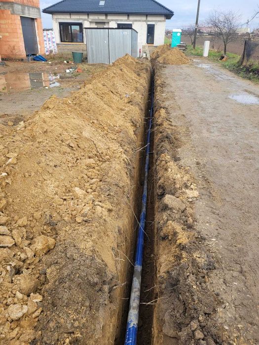 Przyłącza i sieci wody kanalizacji gazu! Przewiert sterowany!
