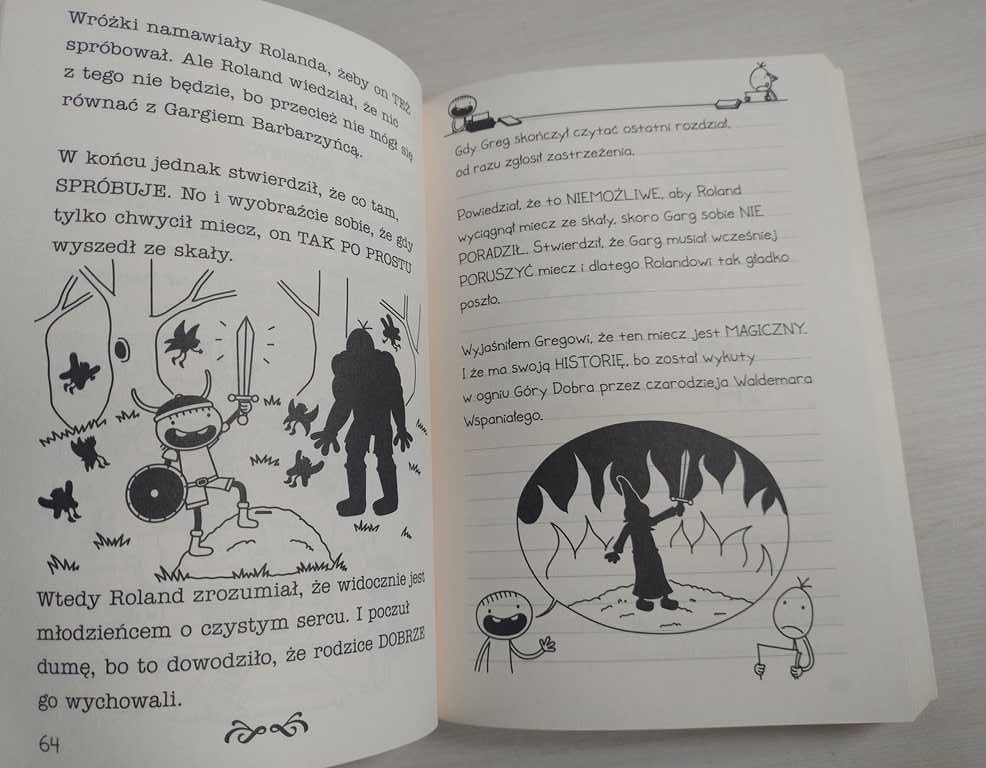 Ahoj  Przygodo Teraz Rowley świat dziennika cwaniaczka Jeff Kinney