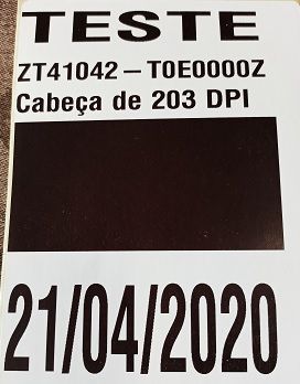 Z06 - Impressora etiquetas Zebra ZT410 ZT410-T0E0000Z