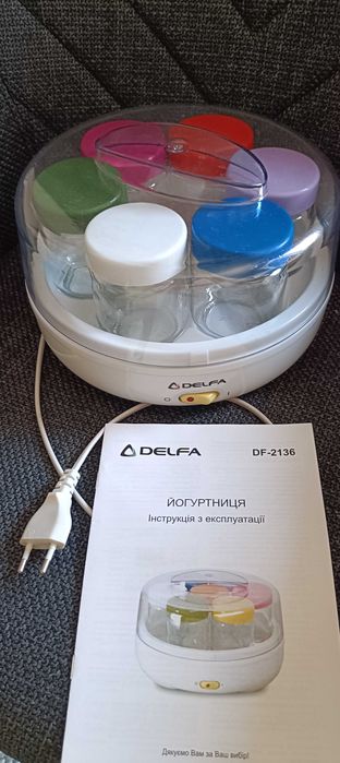 Йогуртниця на 6 баночок
500гр б/у