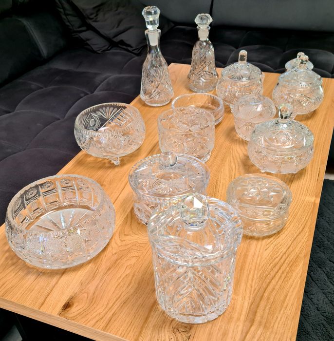 Kryształy z PRL, stan idealny, lata 70