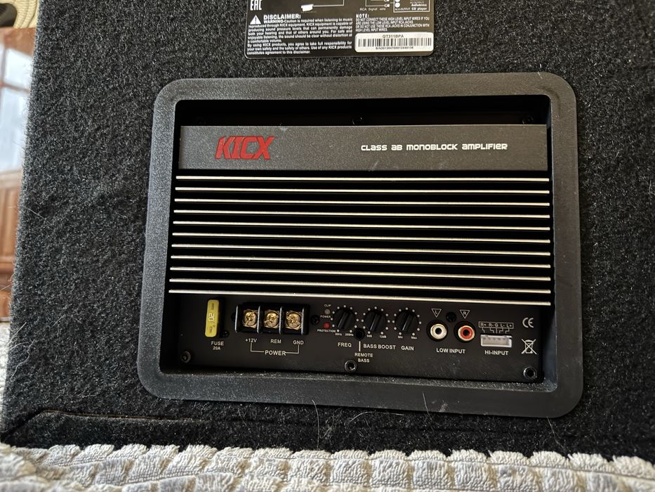 Сабвуфер KIKX gt311bpa