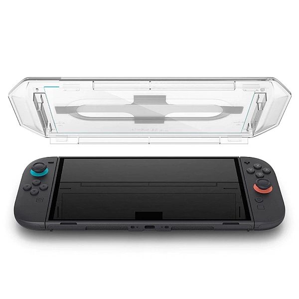 Szkło hartowane Spigen Glas.Tr ”EZ FIT” 2-pack na Nintendo Switch 2 -