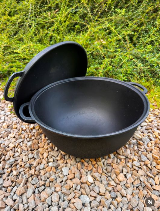 Kociołek 18l z pokrywą–patelnią / Казан 18 л із кришкою-сковородою