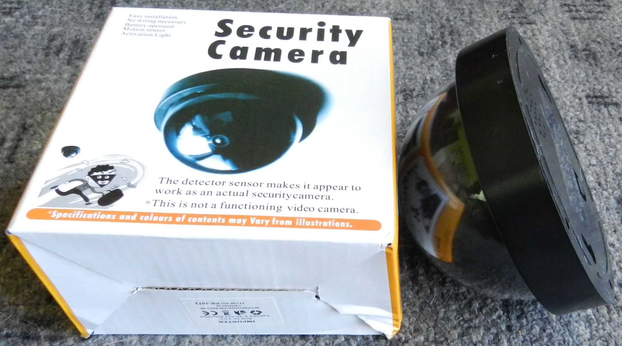 Nowa atrapa kamery monitoringu, security camera, fake dummy
