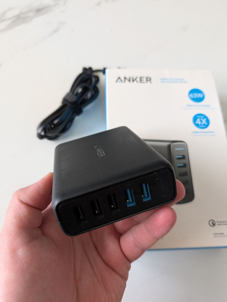 Сетевое зарядное устройство Anker PowerPort Speed 5