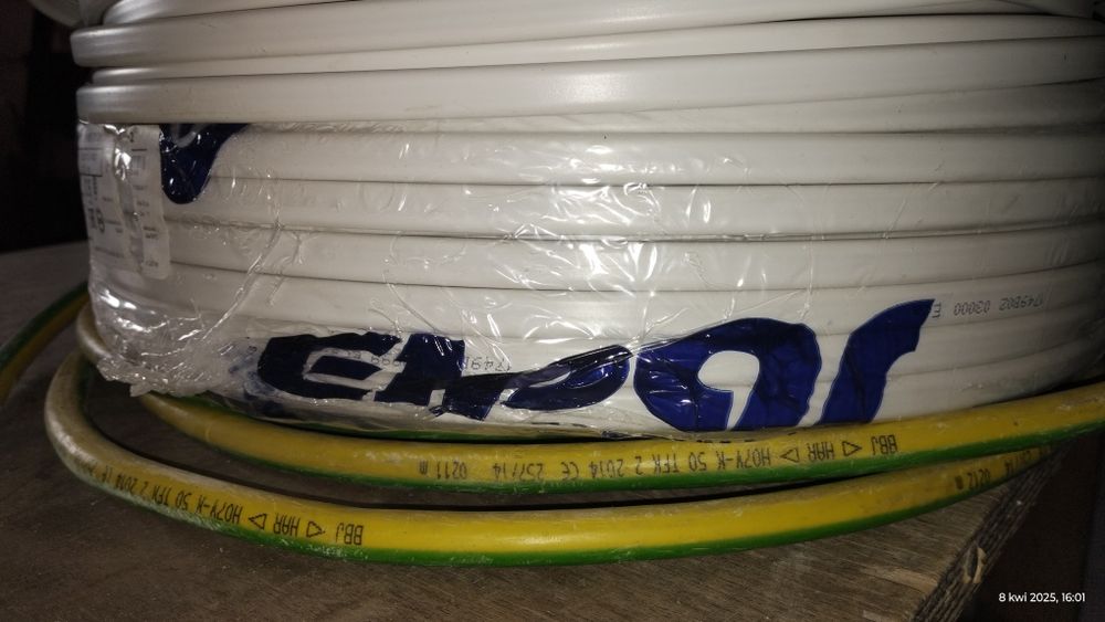 Kabel przewód elektryczny ELPAR YDY 3x1,5 oraz DAMIR 2x1,5