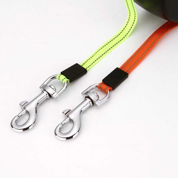 Podwójna SMYCZ Dla Dwóch Psów 3m Automatyczna Oh!dog Zwijana Taśma