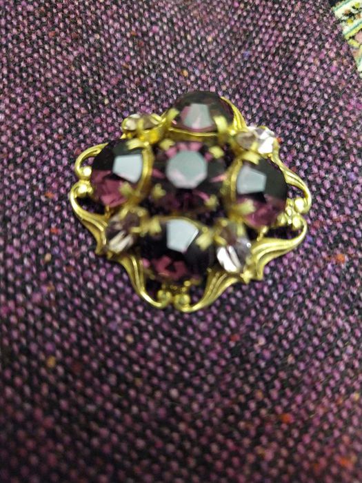 Броши Чехия винтаж.