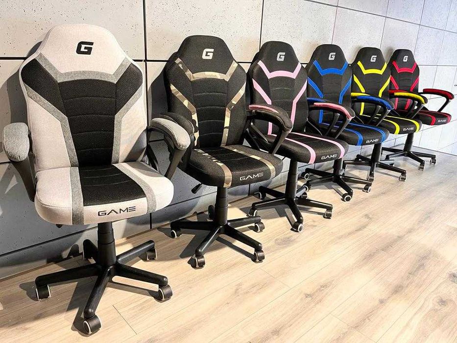 Fotel biurowy GAMINGOWY NOWY obrotowy krzesło do biurka Lugano