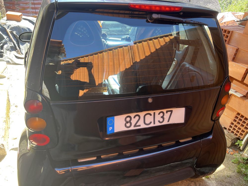 Smart 2 lugares tecto solar