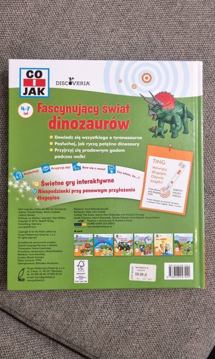 Ting Fascynujący świat dinozaurów