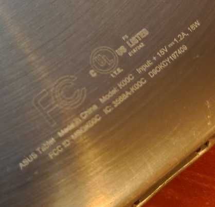 Планшет ASUS K00C
