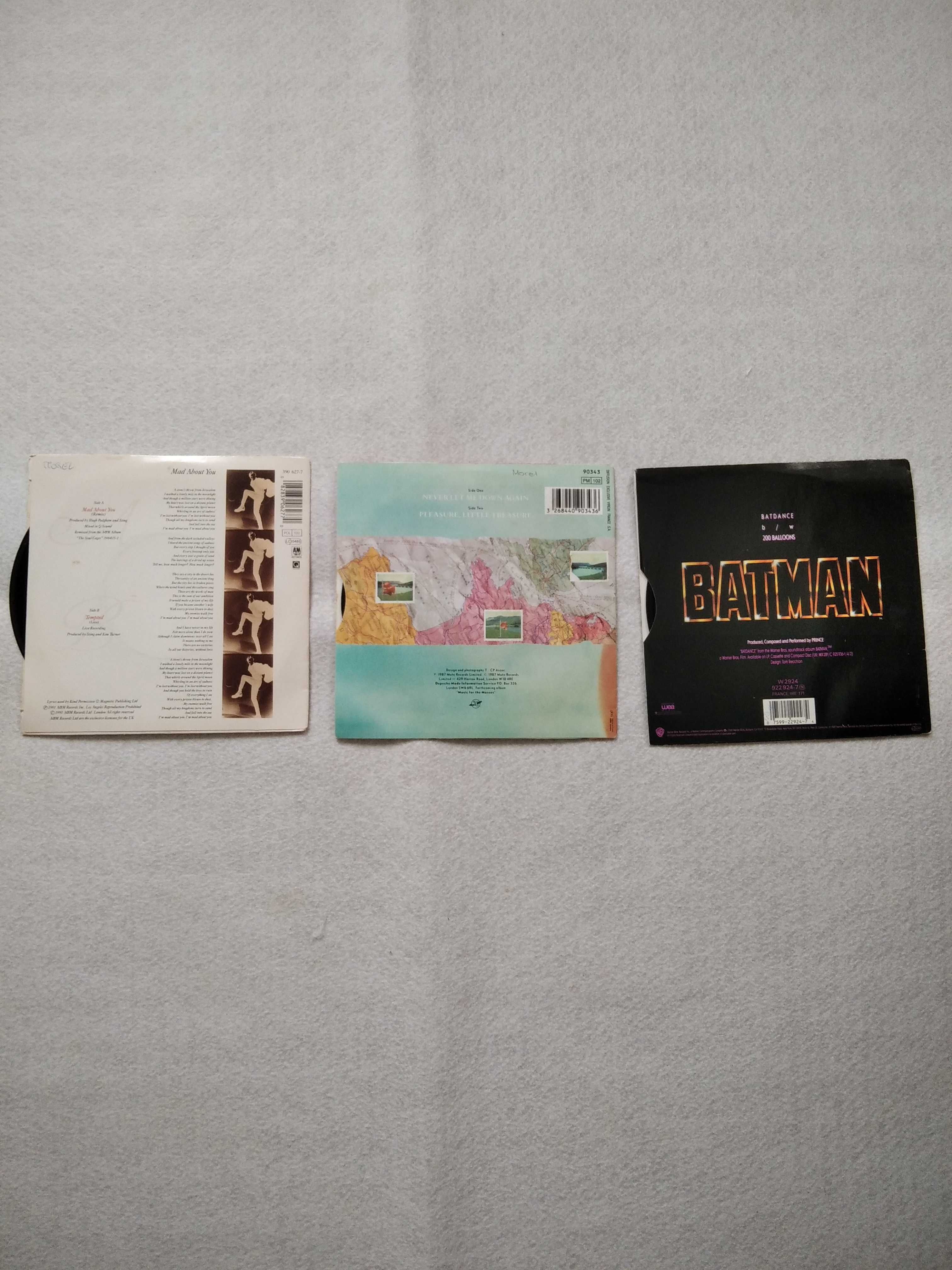 Vinils Batman Prince, Depeche Mode, Sting