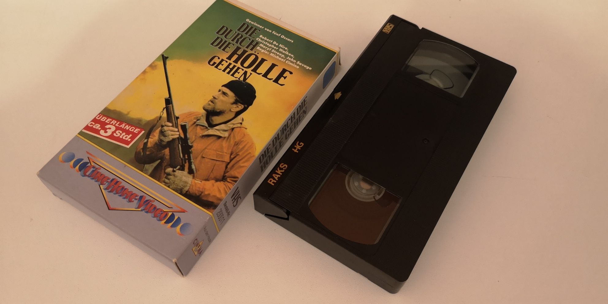 Film VHS Łowca jeleni 1978 niemiecki
