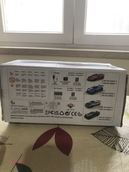 Carro telecomandado de drift escola 1:16 como novo 25km