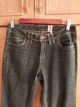 Elastyczne spodnie damskie bootcut M