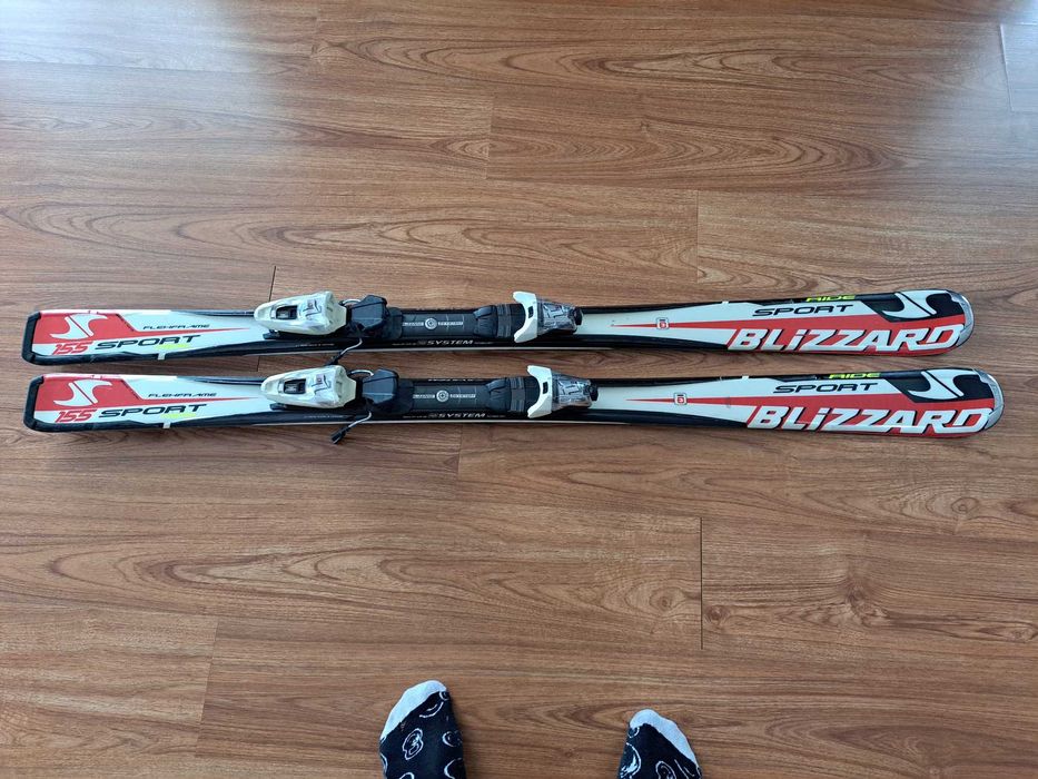 Narty zjazdowe Blizzard sport ride 155cm razem z wiązaniami