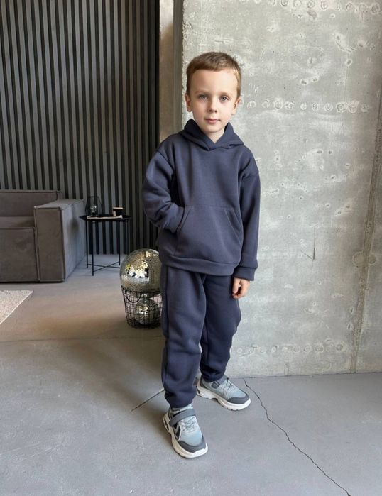 Дитячий весняний костюм флісовий хлопчик 92-98 не кошлатиться