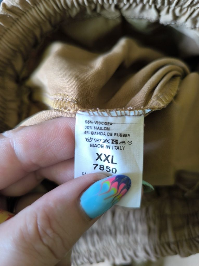 Spodnie damskie gnieciuchy r.XXL