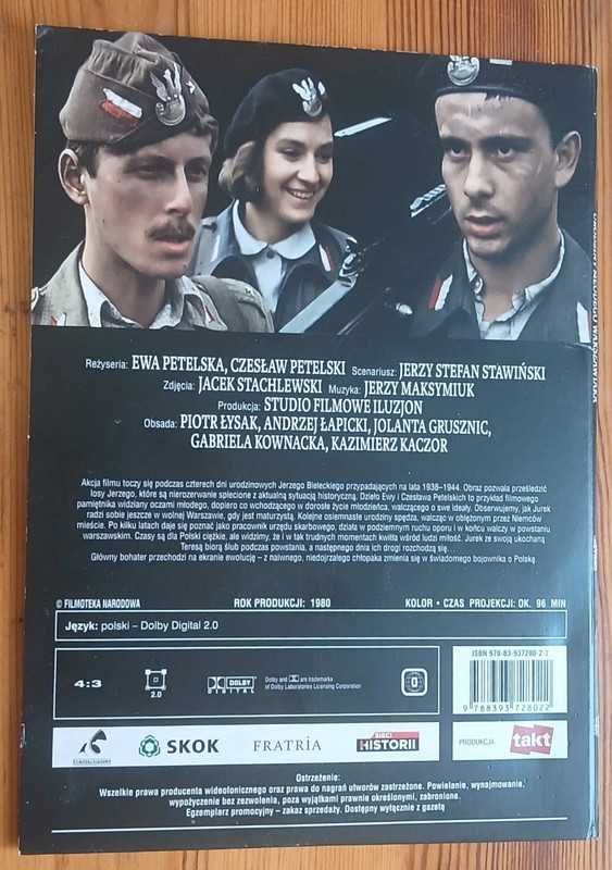 Urodziny młodego warszawiaka - Książka z filmem DVD