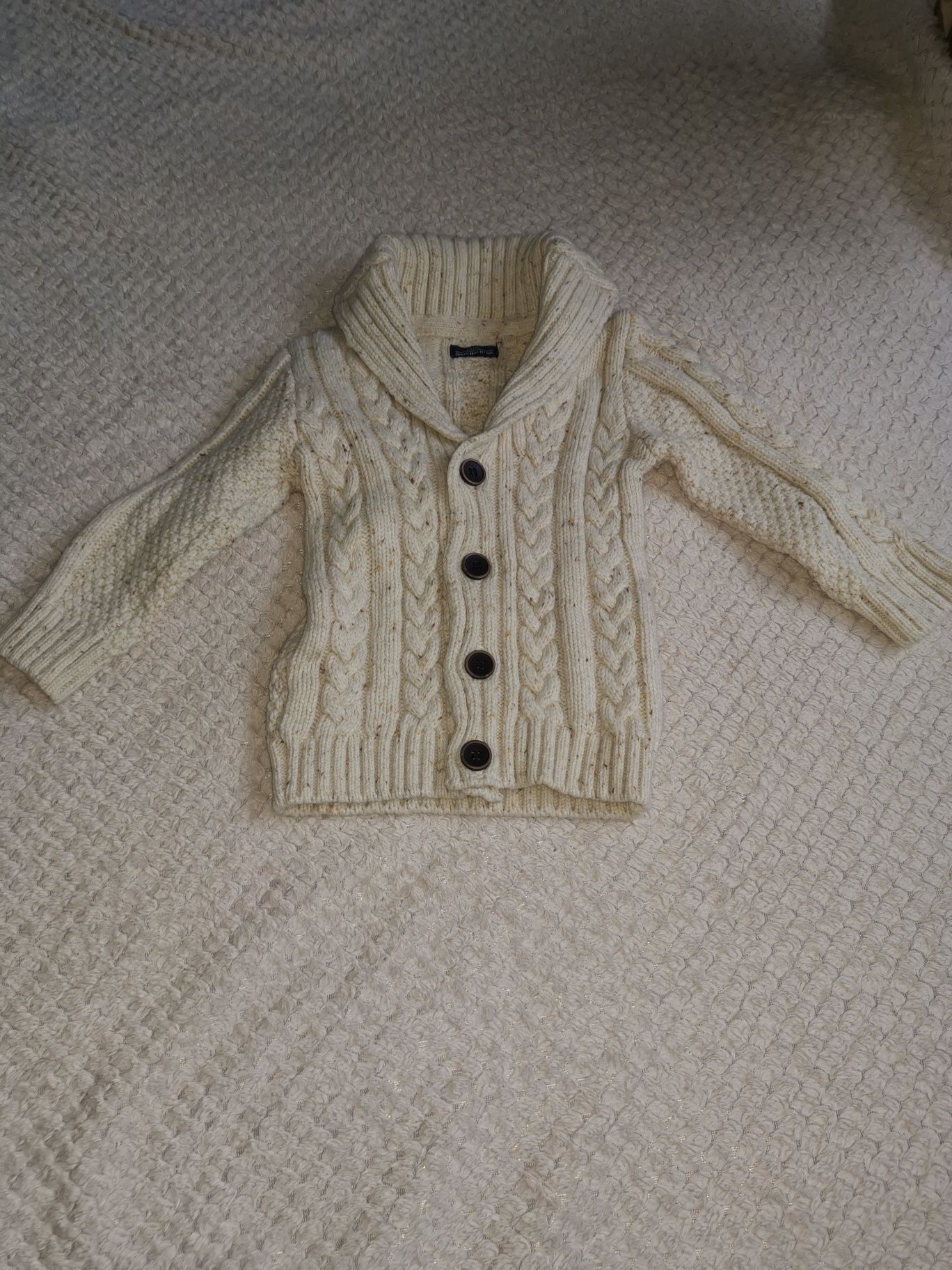 Sweter dziecięcy z domieszką wełny