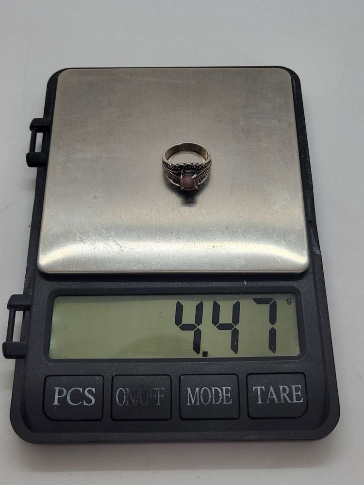 Винтажное кольцо серебро 925 с аметистом