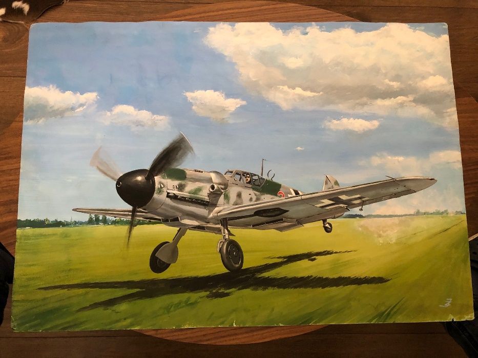 Obraz Messerschmitt Me-109 - Zbigniew Janik