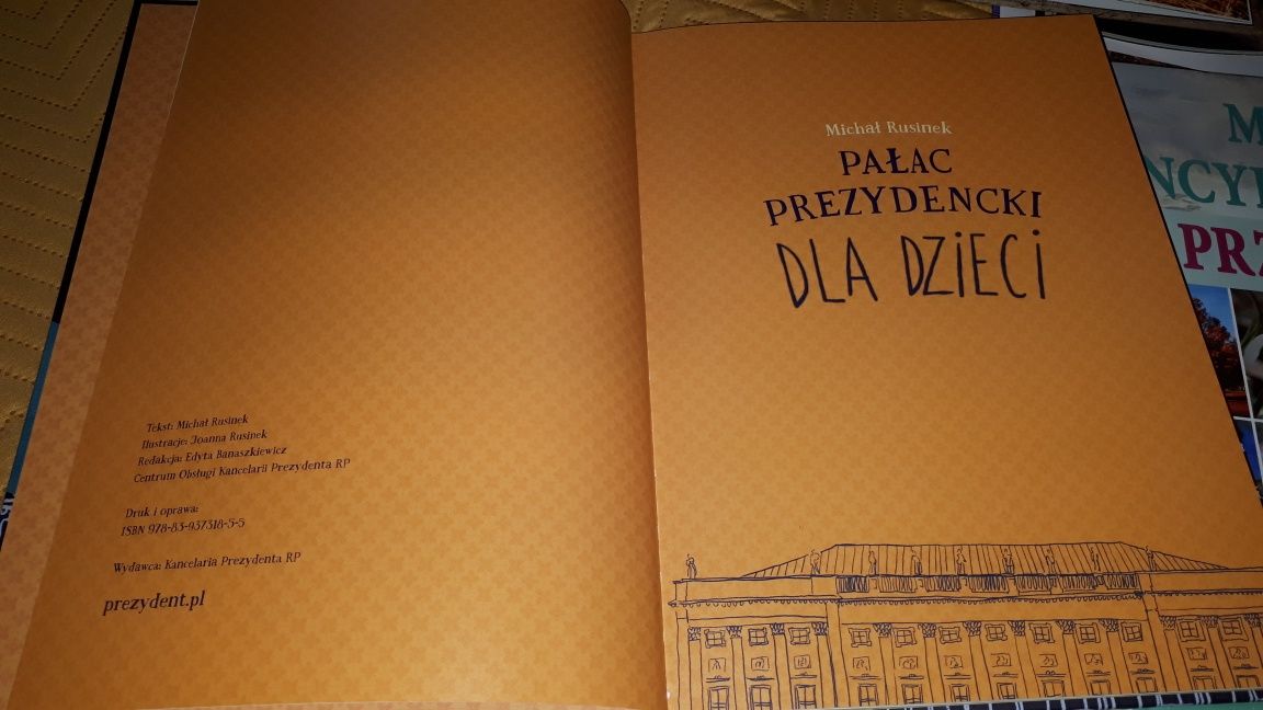 Zestaw-Książki-Cuda Świata,Polski,Tradycje i Święta, Pałac Prezydencki