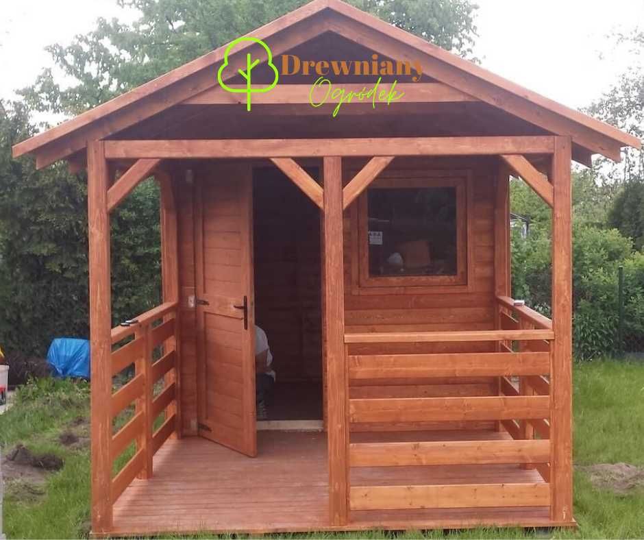 Domek Ogrodowy Drewniany 18 m2- Montaż w Cenie