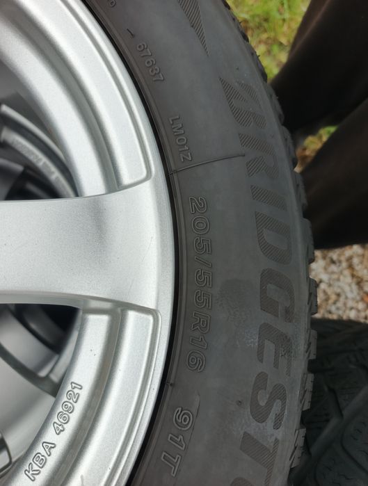 Felgi aluminiowe + opony zimowe 5x114,3 R16 Lexus Honda Hyundai Suzuki