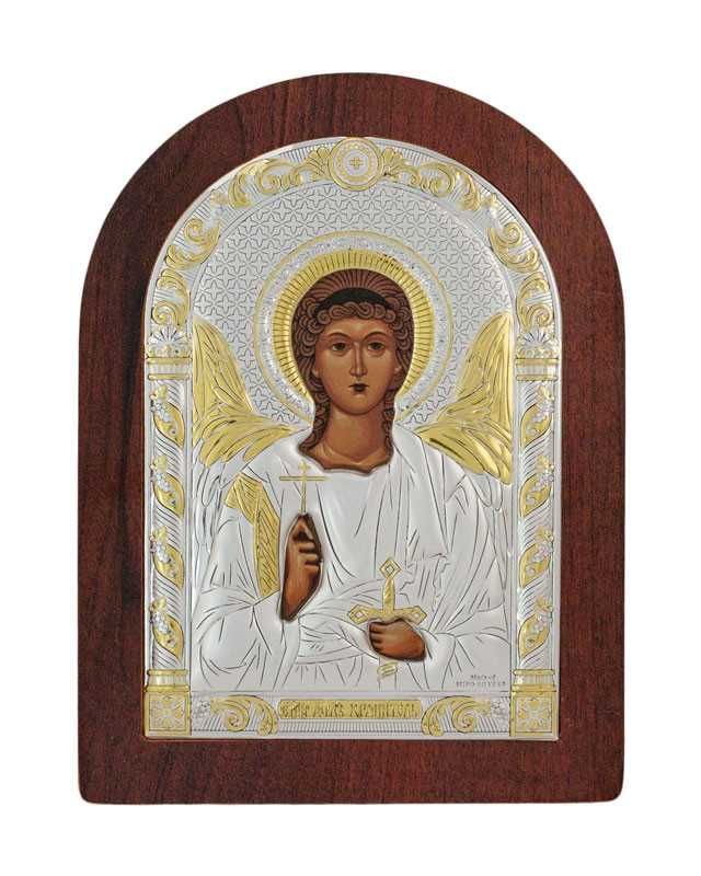 Икона греческая. Серебро.