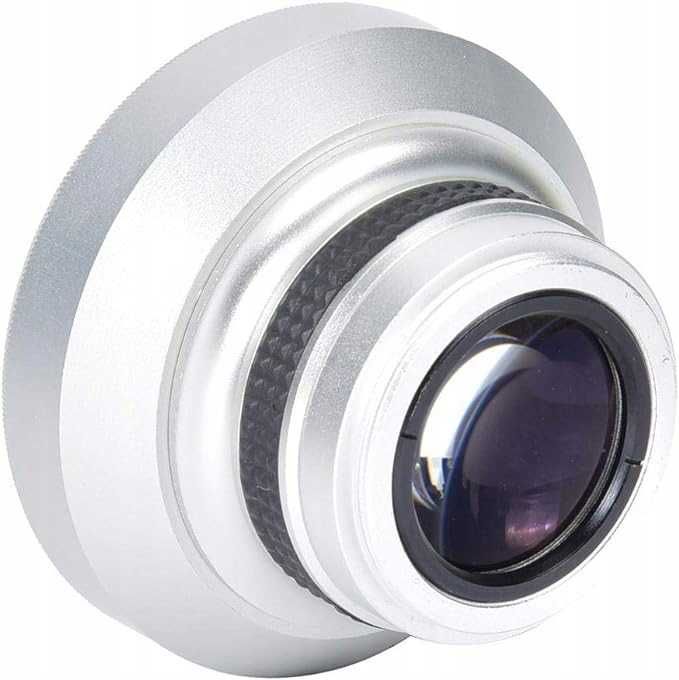 Bigking Fisheye obiektyw srebrny 0,25X grbość 37 mm USZKODZONY