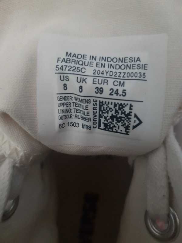 Botas allstar 39