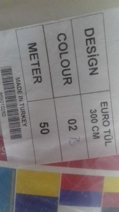 tkanina tiul szerokość 300 cm, śmietana, cena za 1 metr bieżący