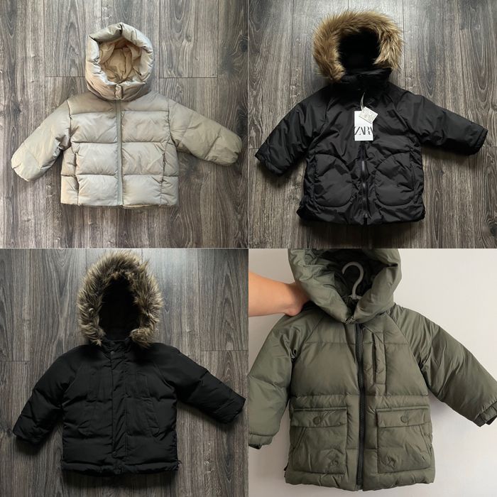 Куртка зимова пуховик zara
