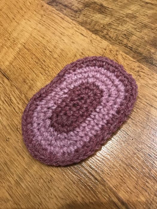 Owalny dywanik do domku Myszek Maileg handmade