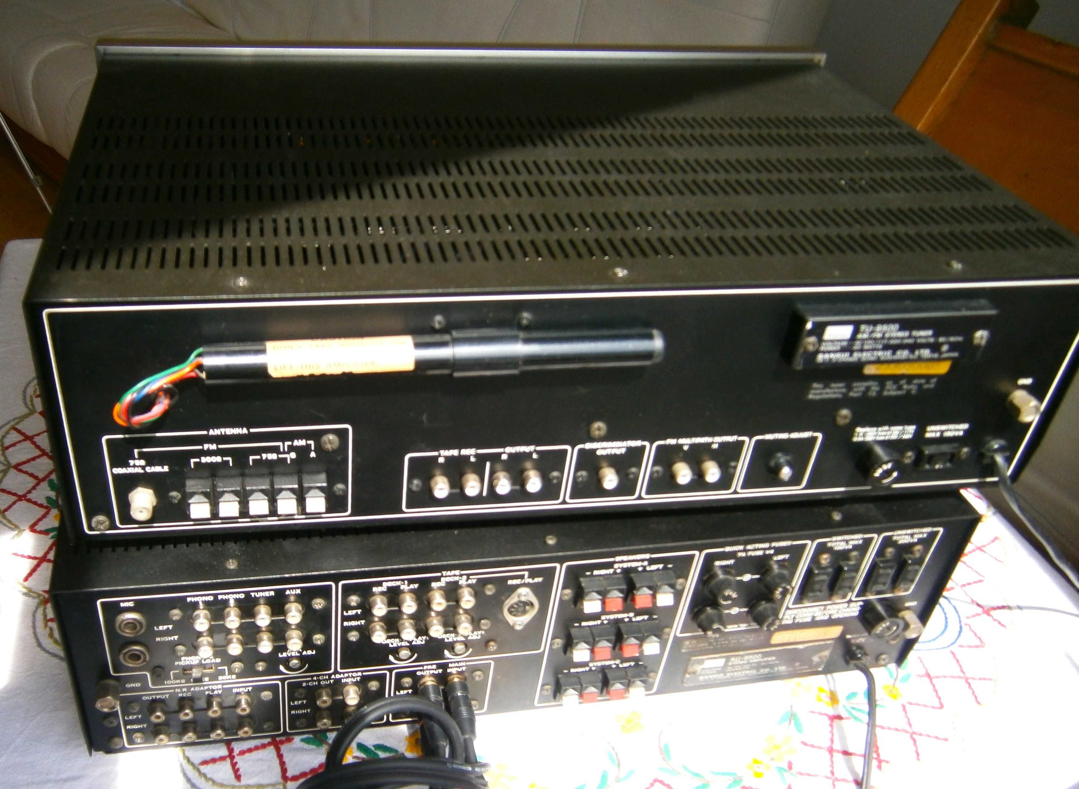 sansui au 9500 + tu 9500