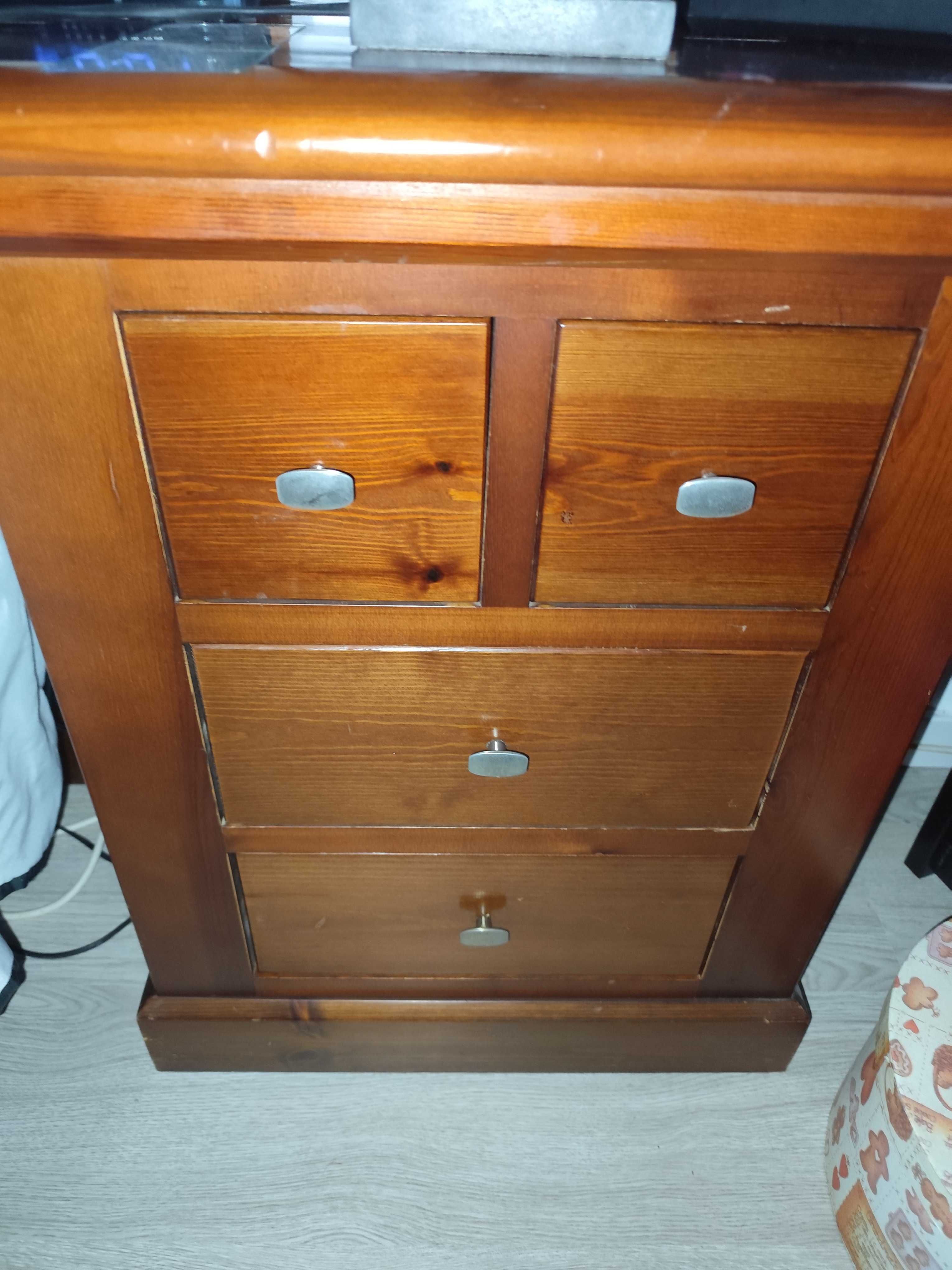 Mobília de Quarto de casal em mandeira