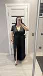 Розкішна чорна сукня plus size