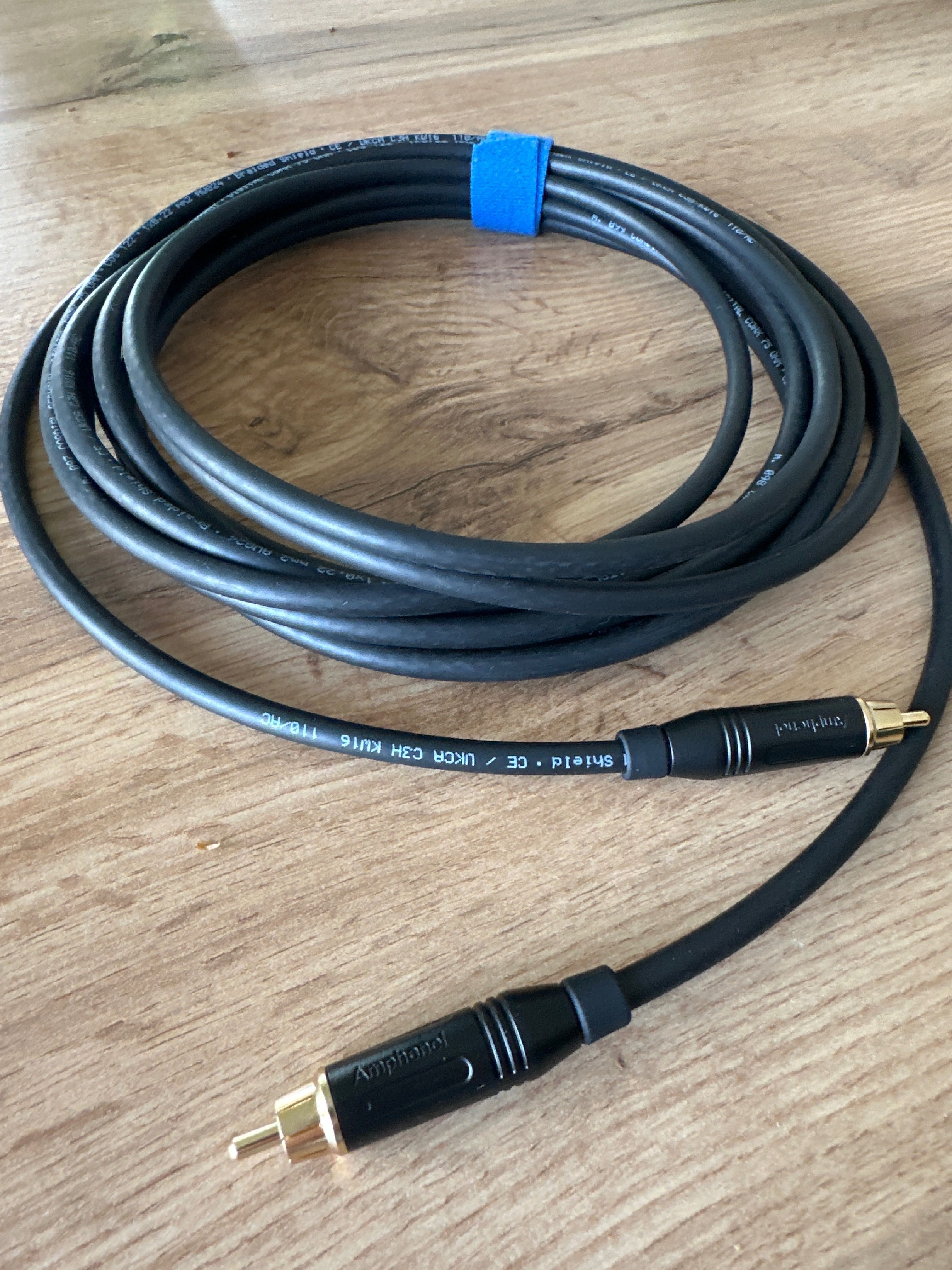 Kabel audio cyfrowy RCA 75 Ohm Cordial 6 metr  SPDiF