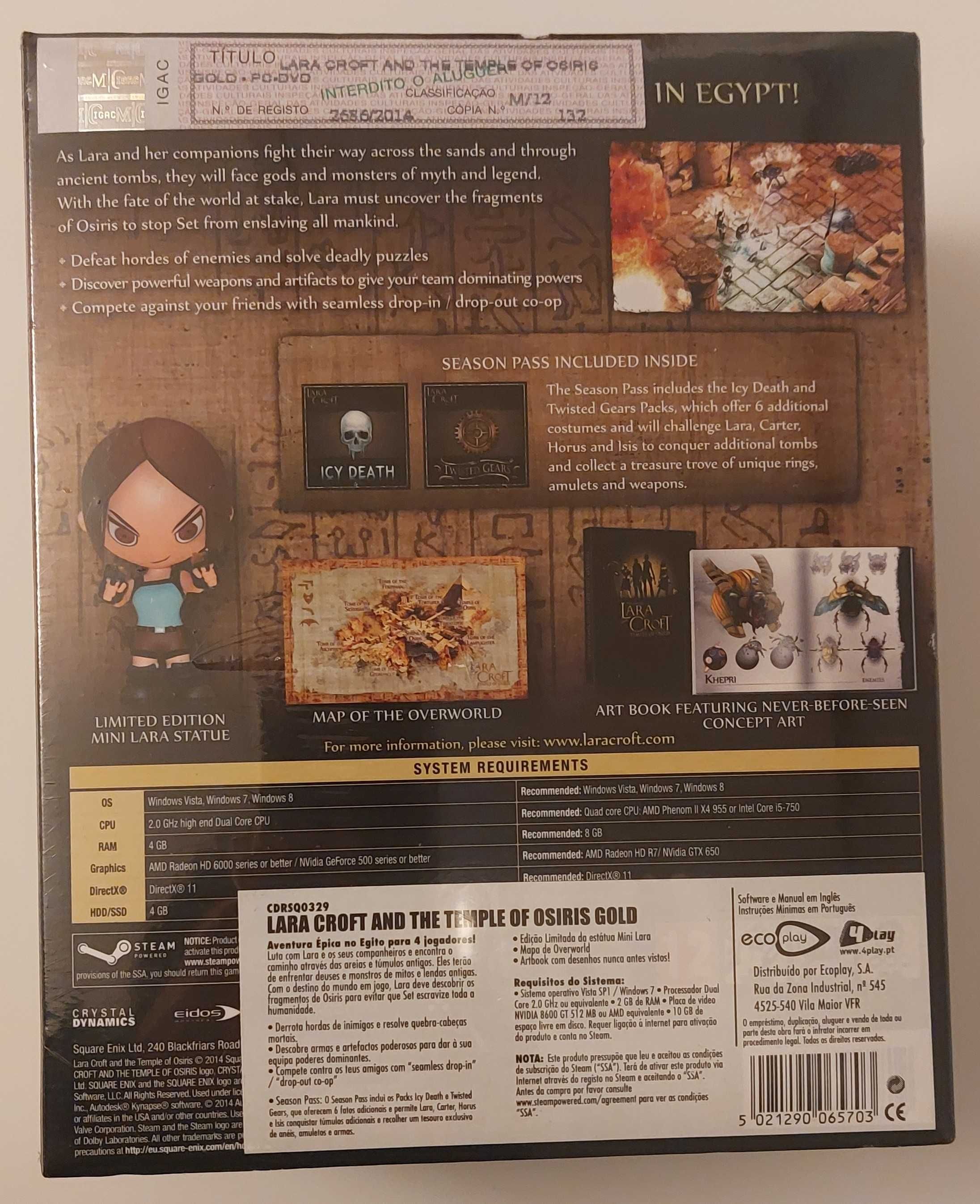 Lara Croft Temple of Osiris Gold Edition
