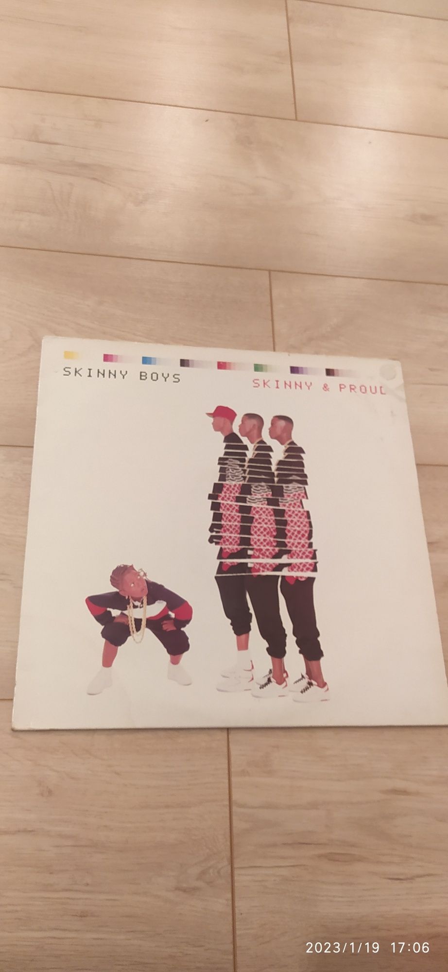 Skinny Boys Skinny & Proud LP Album Jive HIP 55 UK 1987 winyl Hip Hop