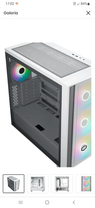 Nowe wentylatory Cooler Master CF120W ARGB białe - 2 szt.